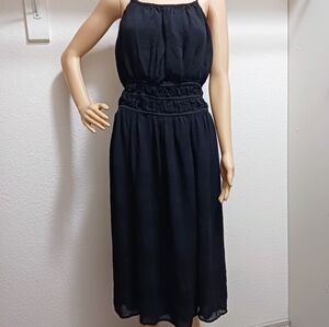Frame Black Midi Dress Size Small